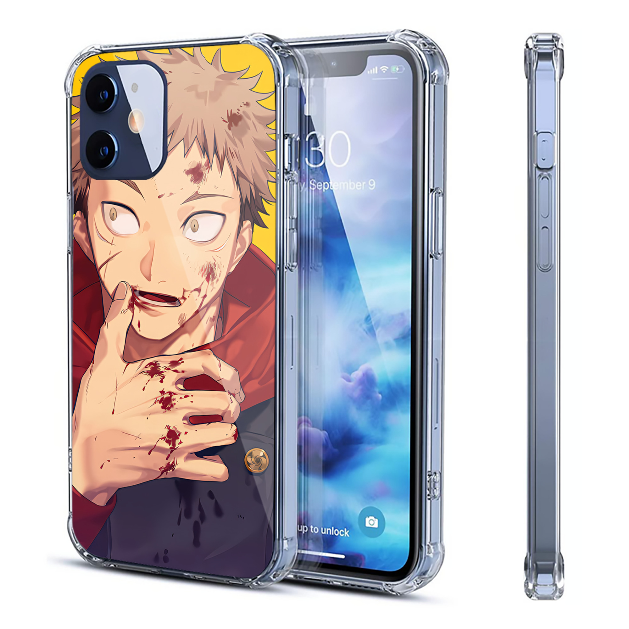 （画像用） SPY×FAMILY间谍家家酒 【iPhone 12シリーズ対応】透明スマホケース（クリアソフトケース）